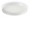 FLY Stropní svítidlo, těleso hliník, povrch bílá, difuzor plast opál, LED 53W, 5600lm, teplá 2700K, UGR<19, Ra90, 230V, IP40, tř.1, rozměry d=600mm, h=80mm. náhled 1