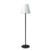 ARCAIDA Stojací venkovní lampa, těleso kov, povrch černá antracit, difuzor plast opál, pro žárovku 1x42W, E27, IP44, rozměry d=347mm, h=1536mm. náhled 1