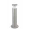 TORRE Sloupkové venkovní svítidlo, těleso hliník, povrch šedá, difuzor plast opál, pro žárovku 1x15W, E27, 230V, IP65, tř.1, rozměry d=180mm, h=600mm. náhled 1