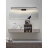 PINNA Nástěnné svítidlo k zrcadlu, kov, černá, dif opál, LED 34W, 2378lm, smart TUYA, Matter, Zigbee 3.0, dálk ovl. (souč) nebo mob. tel. CCT nast teplá 2700K-denní 6500K, stmív 230V, 800x35x180mm náhled 4