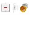 NEO Smart vypínač Dotykový vypínač 1-tlačítkový WiFi, kompatibilní smart systém Tuya, 230V, IP20, plast bílá, rozměry 86x86x37,5mm náhled 2