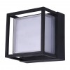 LITE CUBE Nástěnné venkovní svítidlo, kov, černá, dif  plast opál, LED 15W, 900lm, Tuya, WiFi, dálk ovl nebo smart telefon nast teplota CCT teplá 2700K - denní 6500K, stmív, RGB, 160x160x120mm. náhled 1