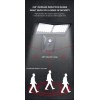 WING Nástěnné venkovní svítidlo reflektor, PIR senzor, záběr 220°, dosah 4-6m, čas 15s-25s, povrch černá, LED 4W, 300lm, denní 6500K, IP65, rozměry 180x190x100mm, napájení solární panel. náhled 3
