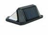 SIDE Nástěnné venkovní svítidlo, PIR senzor, záběr 220°, dosah 4-6m, čas 15s-25s, povrch černá, LED 4W, 300lm, denní 6500K, IP65, rozměry 135x9x58mm, napájení solární panel. náhled 3