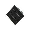 WALL Nástěnné venkovní solární svítidlo, plast černá, LED 2W, teplá 3000K/denní 6000K, baterie 3,2 V/1300mAh, svícení cca 8-10hod, IP54, rozměry 131x131x70mm, soumrakový senzor večer roszvítí, ráno zhasne náhled 1