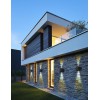 WALL Nástěnné venkovní solární svítidlo, těleso plast černá, LED 2W, teplá 3000K, baterie 3,2 V/1300mAh, svícení cca 8-10hod, IP54, rozměry 155x100x92mm, soumrakový senzor večer roszvítí, ráno zhasne náhled 3