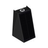 WALL Nástěnné venkovní solární svítidlo, těleso plast černá, LED 2W, teplá 3000K, baterie 3,2 V/1300mAh, svícení cca 8-10hod, IP54, rozměry 120x155x83mm, soumrakový senzor večer roszvítí, ráno zhasne náhled 3