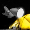 KLIP Stolní lampa s klipem, nastav. směr svícení, těleso kov, povrch černá, dif plast, LED 5W, 140lm, neutrální 4000K, stmív ve 3 krocích, 3,7V Lithiová baterie 5000mAh, 210x120x75mm, USB nabíjení náhled 2