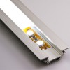 PROLED-08 ROHOVÝ HLINÍKOVÝ profil pro LED pásek VÝPRODEJ Přisazený hliníkový profil rohový 90° eloxovaný, pro LED pásky šířky max w=12mm, 30x10,5mm, délka l=2m náhled 3
