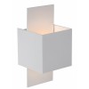 CUBO Nástěnné svítidlo čtvercové, těleso hliník černá mat, stínítko hliník černá mat, pro žárovku 1x40W, G9, 230V, IP20, tř.1. rozměry 76x76x180mm náhled 4