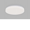 ROUND Stropní nouzové svítidlo, pro trvalé i nouzové svícení, záloha 3h, plast bílá, difuzor plast opál, LED 23W, 2300lm, přepín. nast. teplota CCT teplá 3000K-neutrální 4000K, IP54, d=280mm, h=53mm. náhled 1