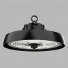 HBAY Závěsné průmyslové svítidlo, těleso hliník, černá, dif plast, nast. LED 100W-200W, 16500lm-300000lm, neutr 4000K, Ra80, stmív 0-10V, vyzař. úhel 90°, IK10, 230V, IP65, rozměry d=310mm, h=134mm. náhled 1