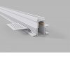 MAG IN TRACK Podhledová, bezrámečková lišta pro magnetický systém, materiál hliník, povrch bílá, stmívání DALI, 48V, rozměry 57x53mm, l=2000mm. náhled 1