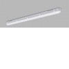 HULK Průmyslové, prachotěsné svítidlo, těleso plast, povrch šedá, difuzor plast opál, LED přepínač 22-40W, 5600lm, neutrální 4000K, vyzař. úhel 160°, Ra80, 230V, IP65, rozměry 77x75mm, l=1200mm. náhled 1