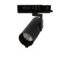 AITrackSpot 35W, CCT 2700K-6500K, RGB Bodové svítidlo, hliník, černá, LED 35W, 2300lm, AI nast CCT teplá 2700K-denní 6500K, Ra98, RGB, vyzař úhel 24°/36°/50°, 230V, IP20, rozměry d=80mm, l=181mm, do 3F lišty Nordic Aluminium náhled 1