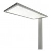 Stehleuchte Stojací lampa, těleso hliník, povrch šedostříbrná, dif plast transparentní, LED 55W, 6245lm, neutrální 4000K, UGR<19, vyzař úh 150°, dotyk stmívač, Ra80, 230V, 310x1950x610mm, svítí nahoru/dolů náhled 2