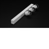 KLARA LED Stropní bodové svítidlo, nastavitelný směr svícení +-90°, základna hliník, povrch bílá mat, LED 9,2W, teplá 3000K, Ra90, 230V, IP20, tř.1, rozměry 175x145x60mm náhled 9