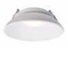 KAUS Vestavné stropní svítidlo, nastav směr svícení, těleso hliník, povrch bílá, LED 14W, teplá 3000K, 980lm, Ra80, Ra80, 230V, IP20, rozměry d=120mm. náhled 1