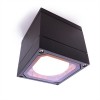 MOB II Přisazené stropní venkovní svítidlo, materiál hliník, povrch antracit, difuzor plast opál, pro LED 1x9W, GX53, 230V, IP54, tř.1, rozměry 108x108x100mm náhled 1