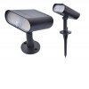 FACIO 7W, TUYA, PIR, Solar Bodové svítidlo, PIR senzor, plast černá  LED 7W, 500lm, smart Tuya, Bluetooth, mob. tel. stmívání, CCT nastav. teplá 2700K-denní 6500K, RGB, solární panel  0,8W, baterie 2200 mAh, IP44, 109x86x155mm náhled 1
