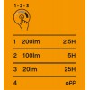 FAMILIS FL 1x2W, PIR Sloupkové solární svítidlo, PIR senzor, záběr 120°, dosah 10m, hliník, černá mat, krycí sklo čiré, pro žárovku 1x2W, stmív STEP, P44, tř.3, 120x120mm, h=760mm, bodec do záhonu náhled 3