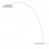 MR.MAGOO stojací LED Stojací lampa, základna kov, povrch bílá, difuzor nepravidelný kruh plast opál, LED 23W, teplá 3000K, Ra90, 230V, IP20, difuzor d=520mm, h=1985mm, vyložení ramene 1844mm náhled 2