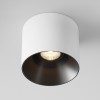HABEO R 25W TRIAC Stropní, přisazené, bodové svítidlo, těleso kov, povrch bílá, reflektor černý, LED 25W, 2130lm, neutrální 4000K, vyzař. úhel 60°, stmív. TRIAC, 230V, IP20, rozměry d=125mm, h=105mm. náhled 1