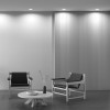 NICOL BI R 24W Stropní podhledové bodové svítidlo, těleso kov, povrch bílá, difuzor plast opál, LED 24W, 1800lm, neutrální 4000K, 230V, IP20, tř.2, rozměry d=175mm, h=55mm. náhled 5