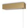 CHORTZ 48W Závěsné svítidlo, těleso hliník, povrch mosaz, difuzor plast opál, LED 48W, 2200lm, neutrální 4000K, 230V, IP20, tř. 1, rozměry l=1500mm, vč závěs lanka l=1200mm, lze zkrátit. náhled 2