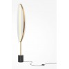 DELIVE FL 33W Stojací lampa, těleso kov, povrch mosaz, difuzor plast opál, LED 33W, 1980lm, teplá 3000K, stmívatelná, 230V, IP20, tř.2, rozměry h=1580mm. náhled 1