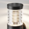 ZEROT WL 12W, IP54 Nástěnné venkovní svítidlo, těleso hliník, povrch černá grafit, LED 12W, 350lm, teplá 3000K, Ra80, 230V, IP54, tř.1, rozměry d=134mm, h=300mm. náhled 2