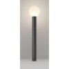 ALDA FL 1x60W E27 Sloupkové venkovní svítidlo, těleso kov, povrch černá, difuzor plast opál, pro žárovku 1x60W, E27, 230V, IP54, rozměry d=200mm, h=800mm. náhled 1