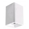 NEVIO Stropní, podhledové svítidlo, těleso sádra, povrch bílá, pro žárovku 1x50W, GU10, 230V, IP20, rozměry 70x70x110mm náhled 1