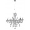 MOZART 8X40W E14 230V IP20 Křišťálový lustr, těleso kov, povrch chrom lesk, sklo křišťál, pro žárovku 8x40W, E14, 230V, IP20, rozměry d=780mm h=650mm, vč.závěsného kabelu l=1200mm, lze zkrátit náhled 1
