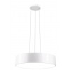 RODA Závěsné svítidlo, základna kov, povrch šedá, difuzor akryl bílá, LED 1x46W, teplá 3000K, 2760lm, 230V, IP20, rozměry d=600mm, vč.závěsného kabelu l=1200mm, lze zkrátit náhled 2