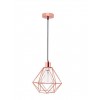 PIETRA Závěsné svítidlo, základna kov, stínítko kov drátěné, povrch černá, pro žárovku 1x40W, E27, 230V, IP20, rozměry d=200mm, vč.závěsného kabelu l=1200mm, lze zkrátit náhled 2