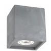 FELICIO VÝPRODEJ Stropní bodové svítidlo, těleso beton, povrch šedá, pro žárovku 1x35W, GU10 ES50, 230V, IP20, rozměry 130x130x150mm náhled 1