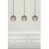 Orbiform Záv svítidlo, základna kov, povrch mosaz, kouřové broušené křišťálové sklo s diamantovým vzorem, pro žárovku max.25W, E14, d=150mm, h=152mm, vč  záv kabelu s textilním úpletem h=2000mm, lze zkrátit náhled 7