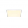 OJA 29X29 IP20 3000K/4000K Stropní svítidlo, plast, nikl, difuzor plast, LED  14W, 1600lm, přepínač teploty  teplá 3000K/neutr 4000K, stmív STEP vyp/zap vypín 100%/50%/20% memory Ra80, 230V IP20, 294x294x23mm náhled 2