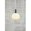 Alton 25 Závěsné svítidlo, těleso sklo, povrch bílá opál s mosazným/ matným černým vrškem, pro žárovku E27, max. 60W, 230V, IP20, tř.1, stínítko 250mm, vč záv kabelu s textilním úpletem - bílá, l=3000mm náhled 9
