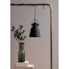 Adrian 16 Závěsné svítidlo, těleso kov, povrch černá, pro žárovku E27, max 25W, 230V, IP20, tř.2, stínítko d=160mm, úhel otočení 180°, včetně závěsného kabelu s textilním úpletem - černobílá, l=2000mm náhled 9