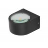 ZAPATO 2x5W IP54 Nástěnné venkovní svítidlo, základna hliník, povrch černá, difuzor sklo opál, LED 2x5W, 880lm, teplá 3000K, Ra80, 230V, IP54, tř.1, rozměry 95x60x100mm, svítí nahoru/dolů. náhled 2