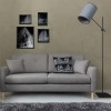 DELTAS 1x25W, E27, IP20 Stojací lampa, těleso kov, stínítko tkanina, povrch šedá, pro žárovku 1x25W, E27, 230V, IP20, tř.1, rozměry h=1670-1880mm, přívodní kabel l=2850mm, vč vypínače na kabelu náhled 4