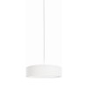 ROBELO C Závěsné svítidlo, základna kov, povrch bílá, stínítko textil bílá, difuzor plast opál, pro žárovku 3x25W, E27, 230V, IP20, tř.1, rozměry 500x130mm, vč kabelového závěsu l=970mm lze zkrátit náhled 1