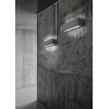 NEMUL Nástěnné svítidlo, těleso beton, povrch šedá, krycí sklo čiré, imitace opotřebení, pro žárovku 2x60W, E27, 230V, IP20, tř.1, rozměry 130x100x515mm, svítí nahoru/dolů náhled 3