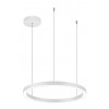EXCOTO HL 48W Tuya WiFi, CCT Závěsné svítidlo, kov, bílá, dif plast opál, Tuya, WiFi, LED 48W, 3200lm, přepín CCT nast. teplota teplá 3000K- neutr 4000K, stmív dálk ovl dodán samostatně, d=580mm, vč závěs lanka l=1500mm, lze zkr. náhled 1