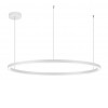 EXCOTO HL 48W Tuya WiFi, CCT Závěsné svítidlo, kov, bílá, dif plast opál, Tuya, WiFi, LED 48W, 3200lm, přepín CCT nast. teplota teplá 3000K- neutr 4000K, stmív dálk ovl dodán samostatně, d=580mm, vč závěs lanka l=1500mm, lze zkr. náhled 8