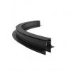 HOROS oblouková lišta 64x46,5 Oblouková lišta pro vestavný magnetický systém, materiál hliník, povrch černá, 48V, rozměry 64x46,5mm, délka l=0,8m. náhled 1