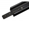 HOROS ECO TRACK MG 2m, 48V Stropní lišta pro magnetický systém, materiál kov, povrch černá, 48V, rozměry 29x26,2mm, l=2000mm náhled 2