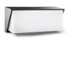 TYLERO WL 12W CCT IP54 Nástěnné venkovní svítidlo, základna hliník, povrch černá antracit, difuzor plast opál, LED 12W, 780lm, přepín CCT teplá 3000K-neutrální 4000K, 230V, IP54, rozměry 250x110x95mm. náhled 1
